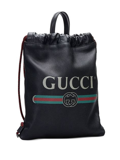 pre owned gucci backpack